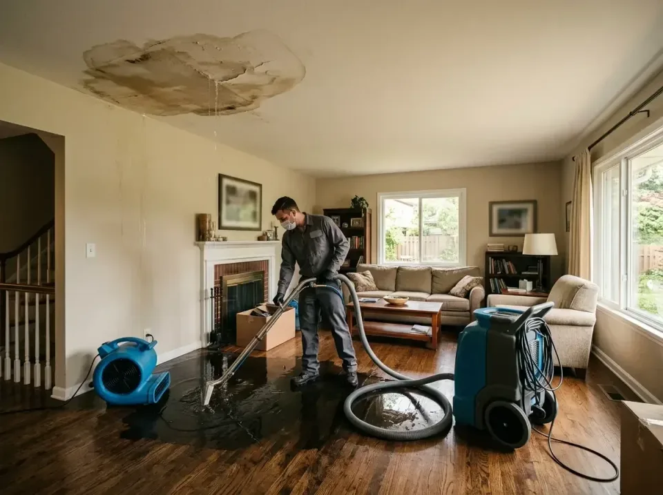 attic-pipe-burst-ceiling-drip-008 — frequently asked questions, Water Damage Restoration & Carpet Care in West Miami, FL
